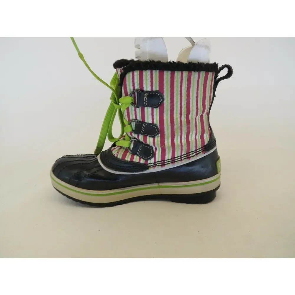 Sorel Purple Waterproof Insulated Snow Winter Boots Youth Size 1 D